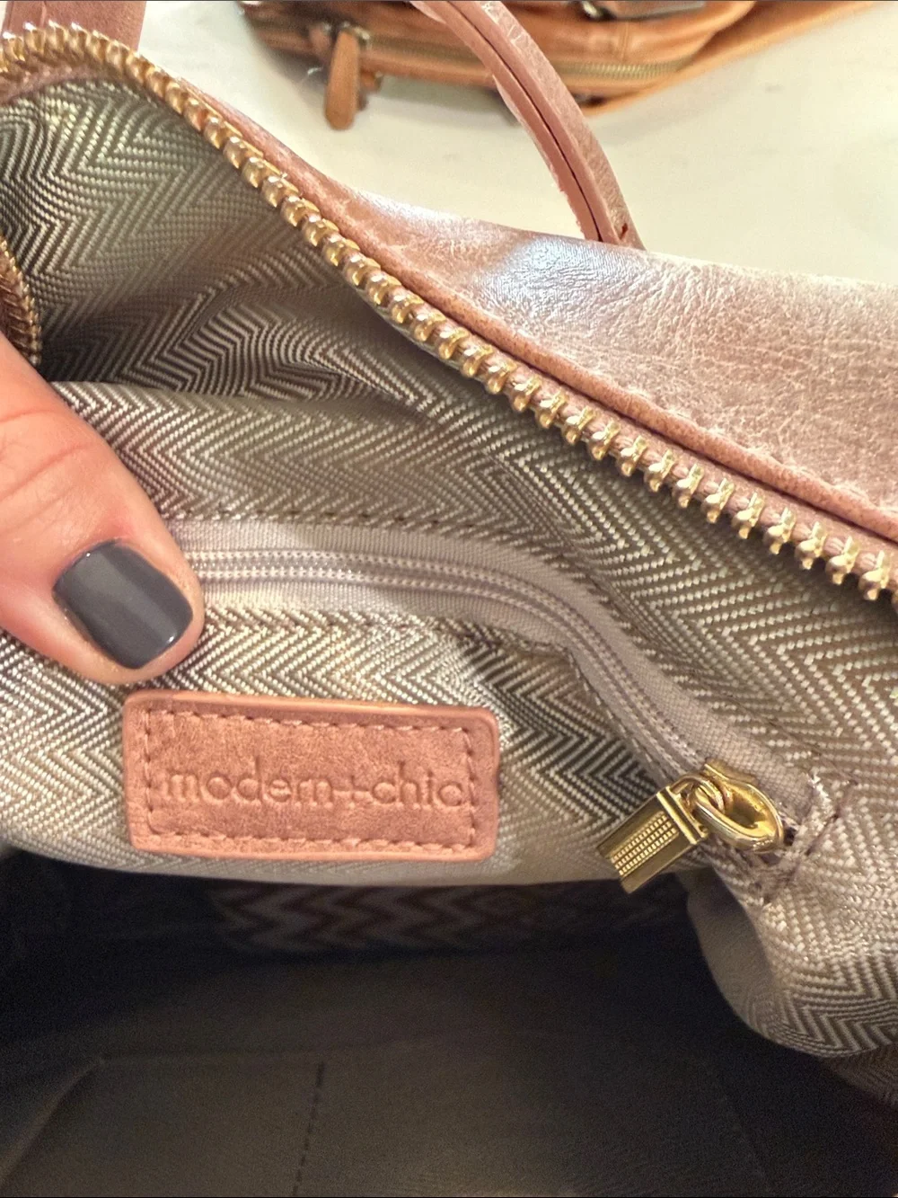 Modern + chic Everyday Convertible Backpack/purse Tote, NWOT